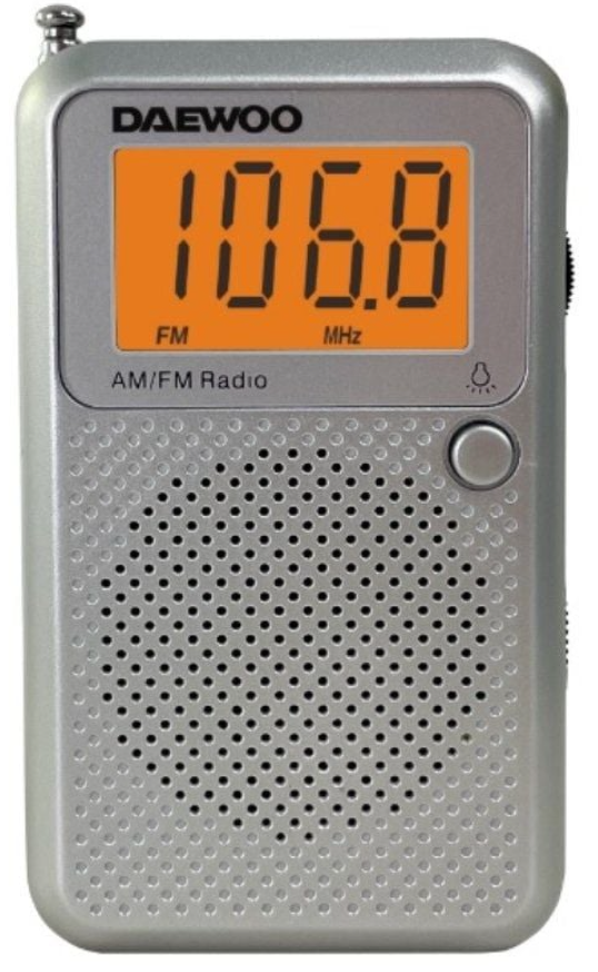 [DW1115] DAEWOO RADIO PORTATIL DW1115 CON PANTALLA GRIS