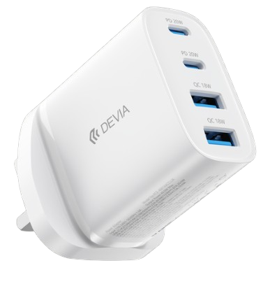 [DSTP1402A2CUK] DEVIA CARGADOR PRO1 QC 40W 2 USBa / 2 USBc (UK)
