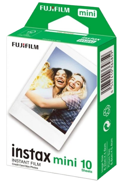 [2K04389] FUJILIM PELICULA 10 FOTOS INSTANTANEAS INSTAX MINI