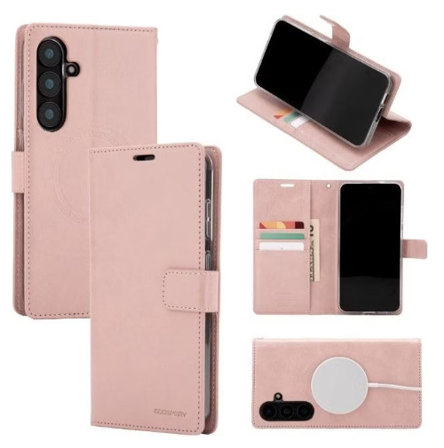 GOOSPERY FUNDA MAGSAFE BLUEMOON DAIRY SAMSUNG A17 5G ORO ROSA