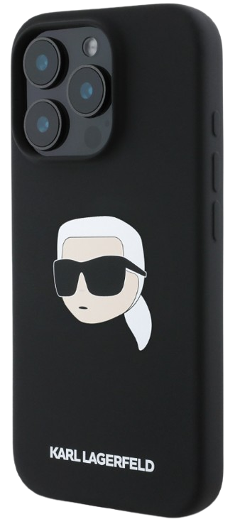 [KLHMP16XSKHPPLK] KARL LAGERFELD CARCASA MAGSAFE KARL HEAD IPHONE 16 PRO MAX NEGRO