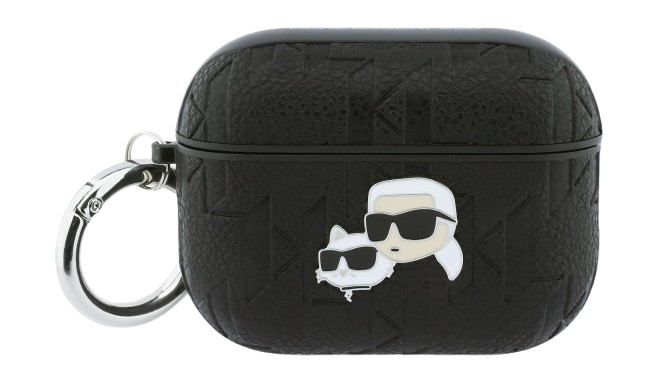 KARL LAGERFELD FUNDA K&C PIN AIRPODS PRO 3 NEGRO