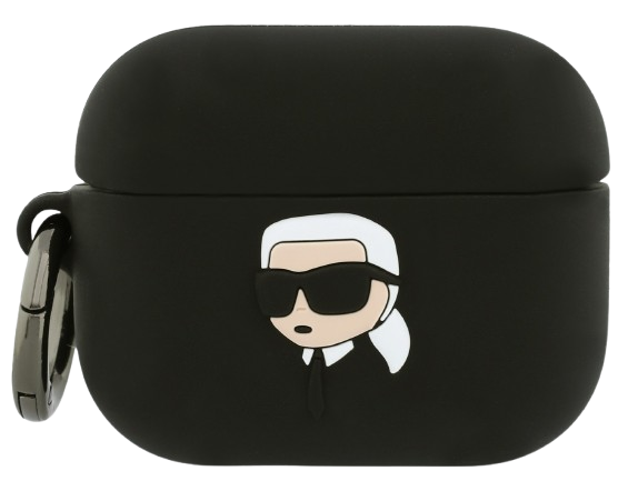KARL LAGERFELD FUNDA SILICONA KARL NFT 3D AIRPODS PRO 3 NEGRO