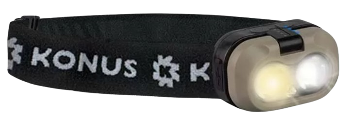 [KON3900] KONUS LINTERNA CABEZA KONUSFLASH-8 RECARGABLE 450 LUMENS