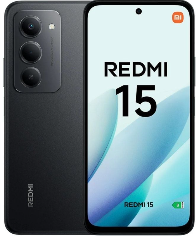 SMARTPHONE XIAOMI REDMI 15 8GB/ 256GB/ 6.9"/ NEGRO