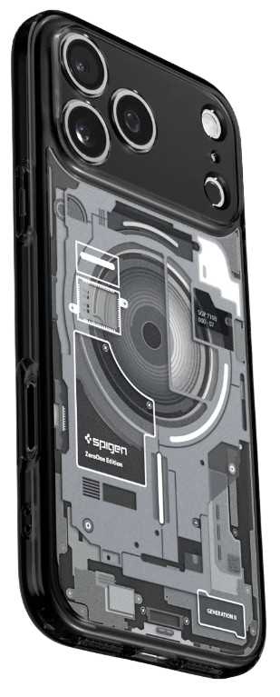 [ACS10353] SPIGEN CARCASA ULTRA HYBRID MAGSAFE IPHONE 17 PRO NEGRO