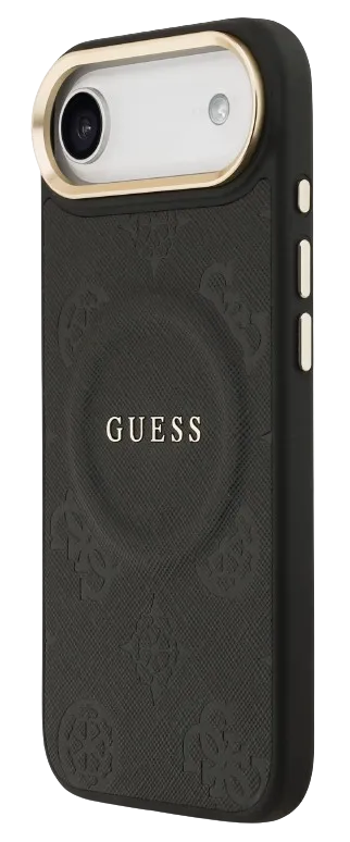 GUESS CARCASA MAGSAFE PEONY IPHONE AIR NEGRO