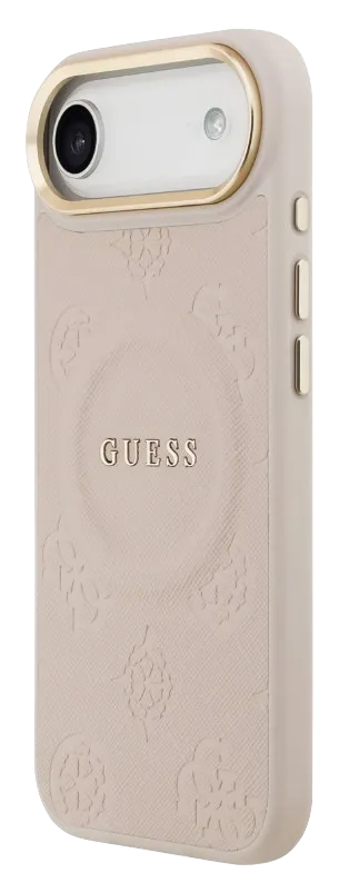 GUESS CARCASA MAGSAFE PEONY IPHONE AIR ROSA