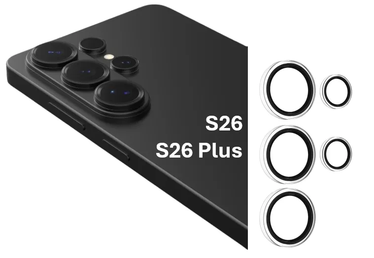 DEVIA PROTECTOR CAMARA SAMSUNG S26/S26 PLUS TRANSPARENTE