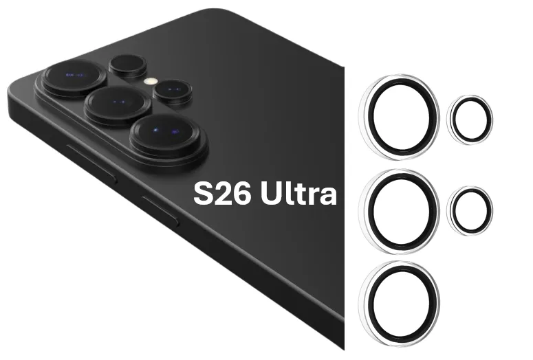 DEVIA PROTECTOR CAMARA SAMSUNG S26 ULTRA TRANSPARENTE