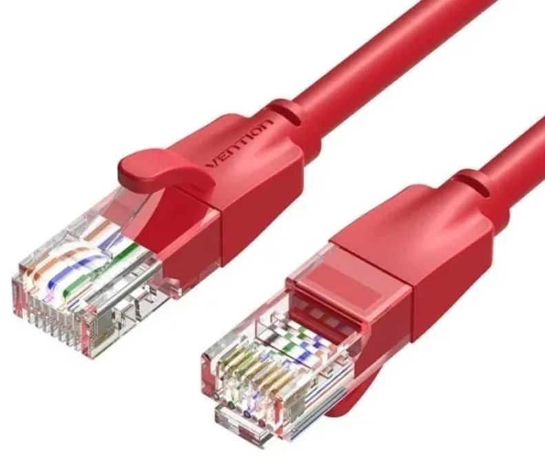[IBERF] VENTION CABLE RED RJ45 UTP IBERF CAT.6/ 1m/ ROJO
