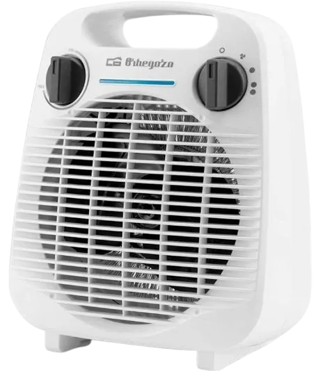 ORBEGOZO CALEFACTOR REGULABLE (CALOR/FRÍO) 2000W BLANCO