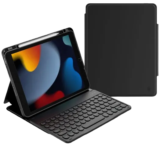 WIWU FUNDA CON TECLADO EXTRAÍBLE IPAD 10.2" GEN. 9/8/7 / 10.5" NEGRO
