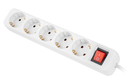 LANBERG REGLETA 5 TOMAS CON INTERRUPTOR 1,5M BLANCO