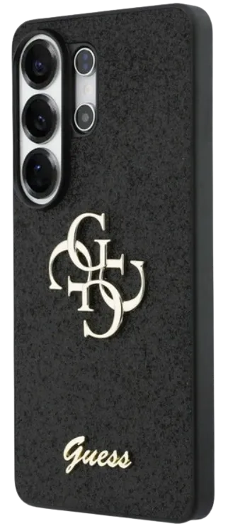 GUESS CARCASA 4G GLITTER SAMSUNG S26 ULTRA NEGRO