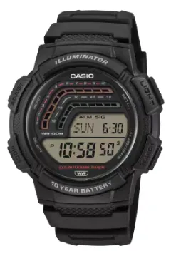 [WS18001AV] CASIO RELOJ WS-1800-1AV NEGRO