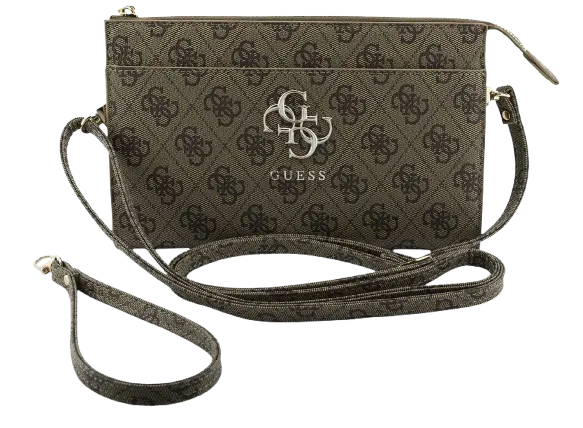 GUESS BOLSO BANDOLERA 4G MARRON