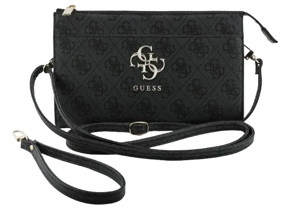 [GUWPO5P4GP4GLK] GUESS BOLSO BANDOLERA 4G GRIS