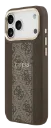 GUESS CARCASA MAGSAFE 4G STRIPE IPHONE 17 PRO MAX MARRON