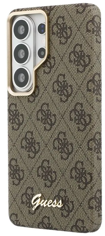 GUESS CARCASA MAGSAFE 4G SCRIPT SAMSUNG S26 ULTRA MARRON