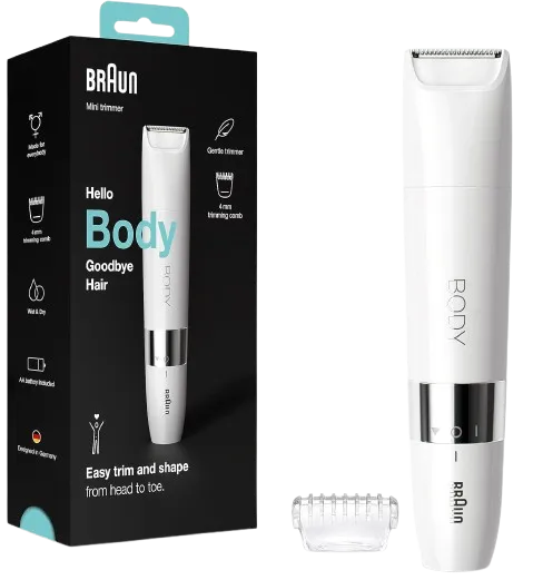 BRAUN MINI AFEITADORA CORPORAL BS1000