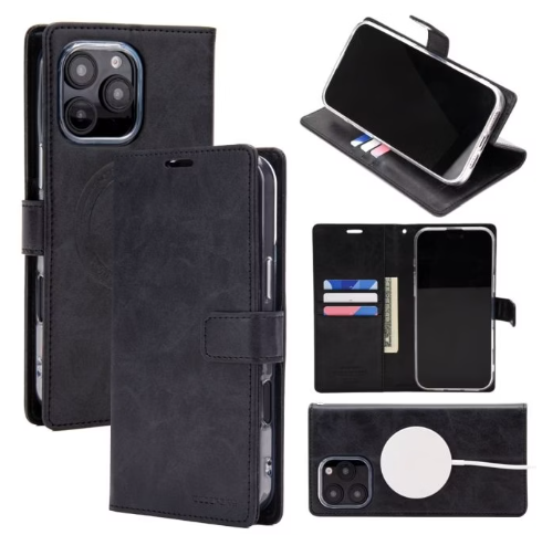 GOOSPERY FUNDA MAGSAFE BLUEMOON DAIRY IPHONE 8/7/SE NEGRO