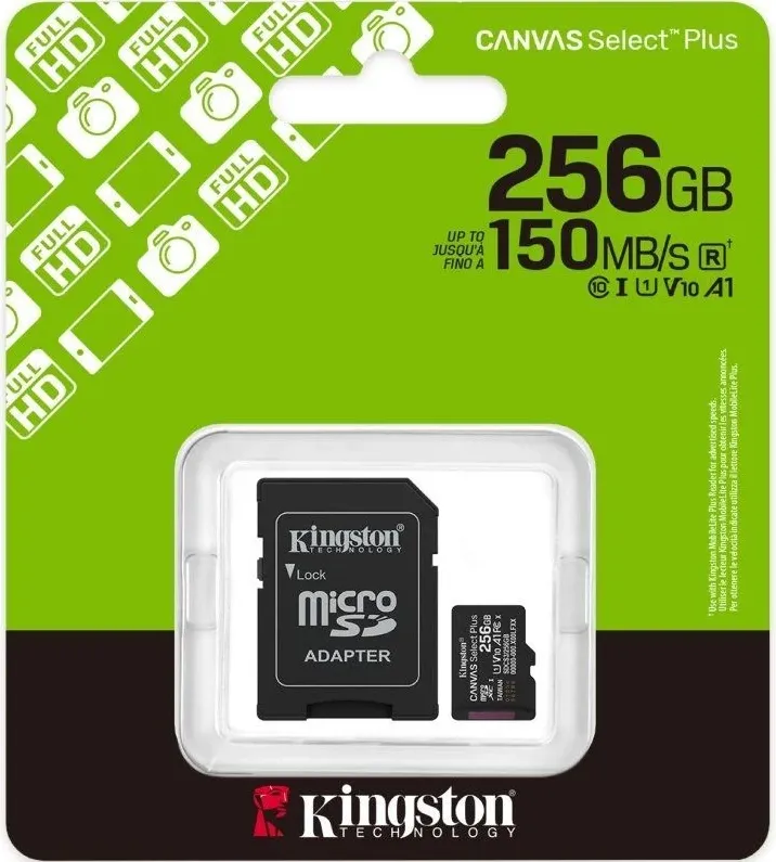 [SDCS3256GB] KINGSTON TARJETA MEMORIA MICROSDXC 256GB