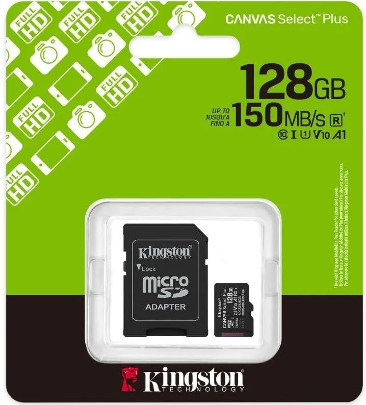 [SDCS3128GB] KINGSTON TARJETA MEMORIA MICROSDXC 128GB