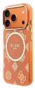 GUESS CARCASA MAGSAFE IML PEONY DOT IPHONE 17 PRO MAX NARANJA