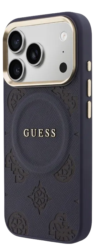 [GUHMP17XPSAMSECB] GUESS CARCASA MAGSAFE PEONY STAMP IPHONE 17 PRO MAX AZUL
