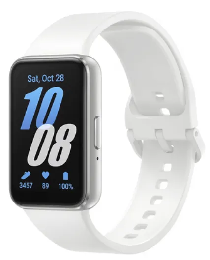 [SMR390NZSAXXV] SAMSUNG SMARTWATCH FIT3 1.6" PLATA