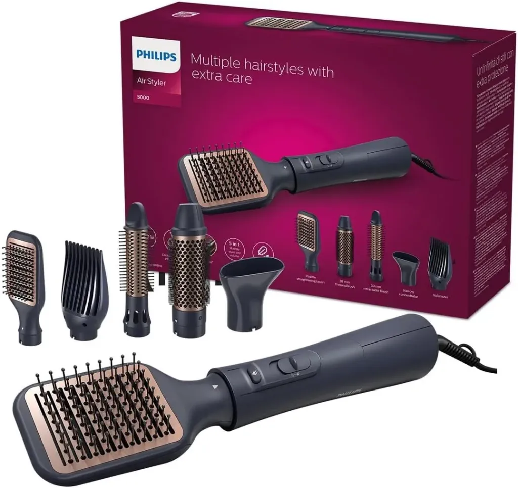 [BHA53000] PHILIPS MOLDEADOR DE PELO / 5 ACCESORIOS