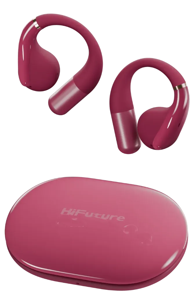 HIFUTURE AURICULAR ENC OPEN-EAR VIBEMATE ROSA
