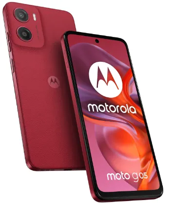 SMARTPHONE MOTOROLA MOTO G05 4G 4GB/ 256GB/ 6.67"/ ROJO