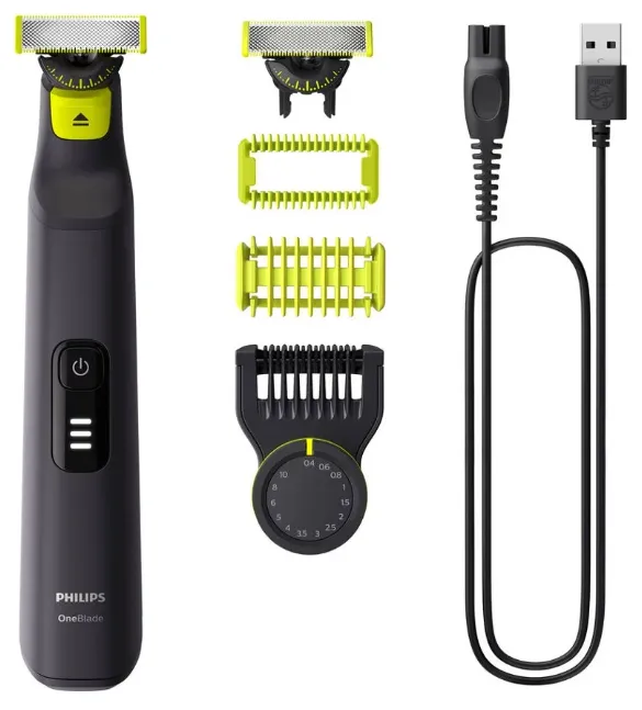 [QP654215] PHILIPS MULTIGROOM ONEBLADE PRO 360º/ 4 ACCESORIOS/ QP6542/15