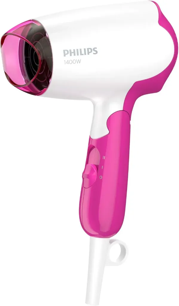 [BHD003] PHILIPS SECADOR DE PELO PLEGABLE/ BHD003/1400W/ ROSA