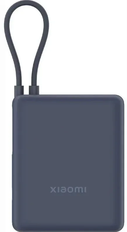 [BHR9341GL] XIAOMI BATERIA AUXILIAR 10000mAh/ 33W/ CABLE INTEGRADO AZUL