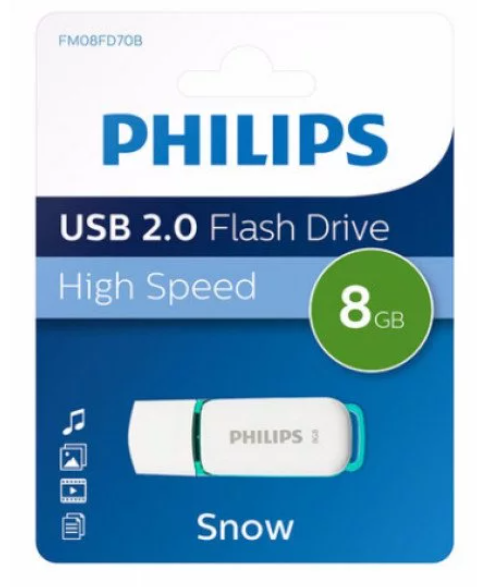 PHILIPS PENDRIVE SPRING GREEN 8GB