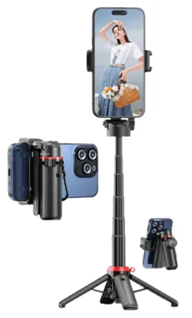 DEVIA PALO SELFIE PRO2 MANDO/TRÍPODE/GRIP MÓVIL/STAND