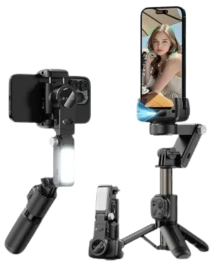 DEVIA PALO SELFIE ULTRA 1 FACE TRACKING IA / GIMBALL / MANDO