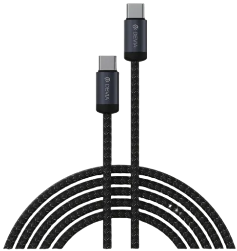 DEVIA CABLE GRACIOUS TIPO C - TIPO C 3A 60W 2m