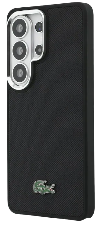 [LCFCMS26LPLAK] LACOSTE CARCASA MAGSAFE METAL LOGO SAMSUNG S26 ULTRA NEGRO
