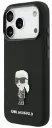 KARL LAGERFELD CARCASA METAL IKONIK IPHONE 17 PRO NEGRO