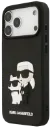 KARL LAGERFELD CARCASA K&C HEADS 3D IPHONE 17 PRO NEGRO