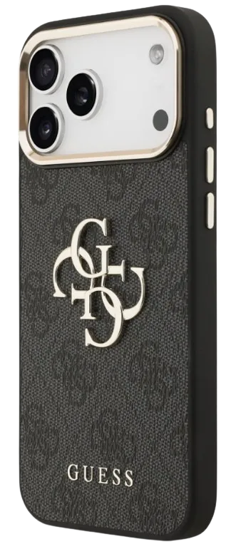 GUESS CARCASA 4G IPHONE 17 PRO MAX NEGRO