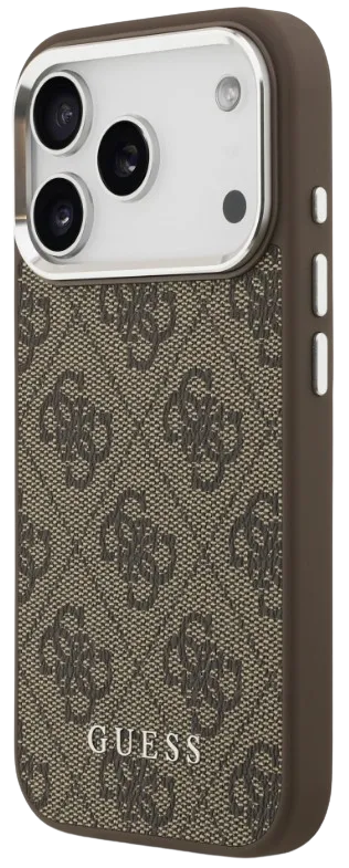 GUESS CARCASA MAGSAFE 4G IPHONE 17 PRO MAX MARRON