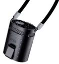 KSIX VENTILADOR PORTÁTIL AIRGO BELT/ COLGANTE/ 13.000 RPM NEGRO
