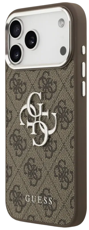 GUESS CARCASA 4G IPHONE 17 PRO MAX MARRON