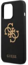 GUESS CARCASA SILICONE 4G IPHONE 13 PRO NEGRO