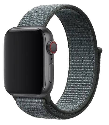 [DSTWBS344G] DEVIA CORREA NYLON LOOP APPLE WATCH 42/44/45/49mm GRIS